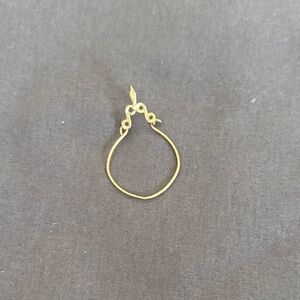 Elegant Gold Charm Holder